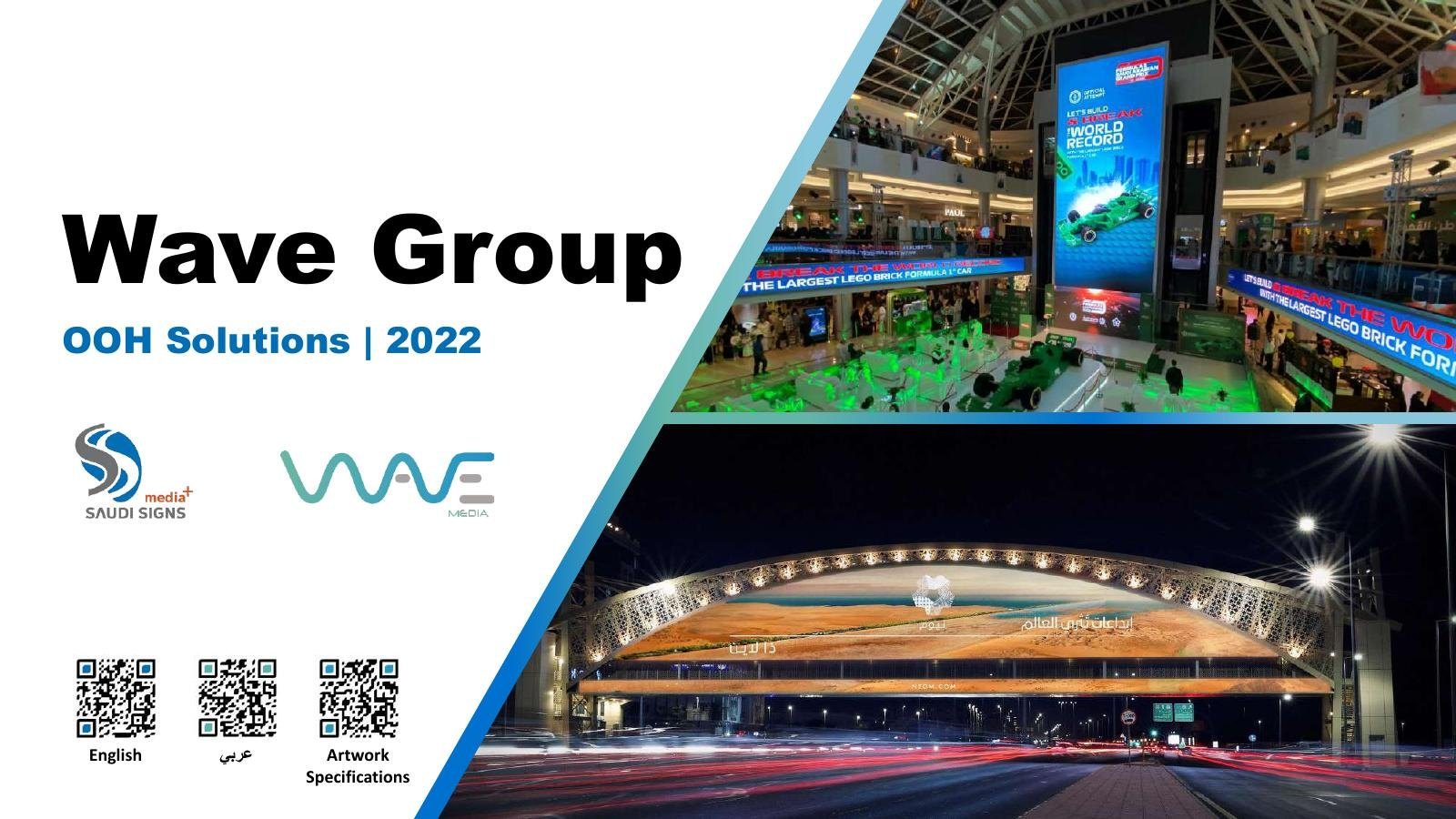 Wave Group 2022 company profile cover
